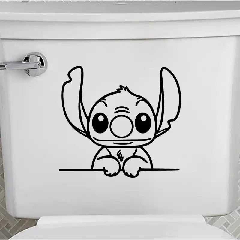 Autocollant Stitch Voiture – Image 4