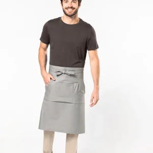 AVENTAL DE ALGODÃO COMPRIDO