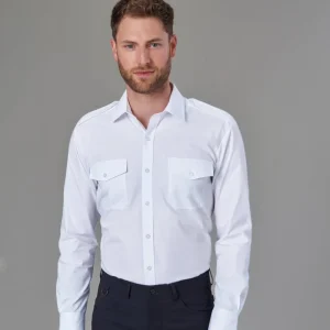 Ares Camisa Piloto Slim Fit L/S