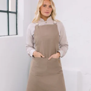 Avental Cruzado Melbourne em ganga