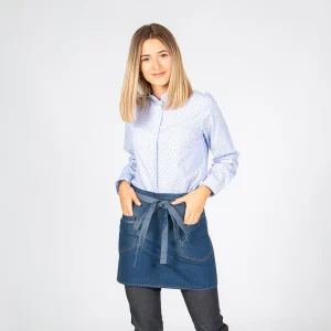 Avental Curto Jeans Numiren