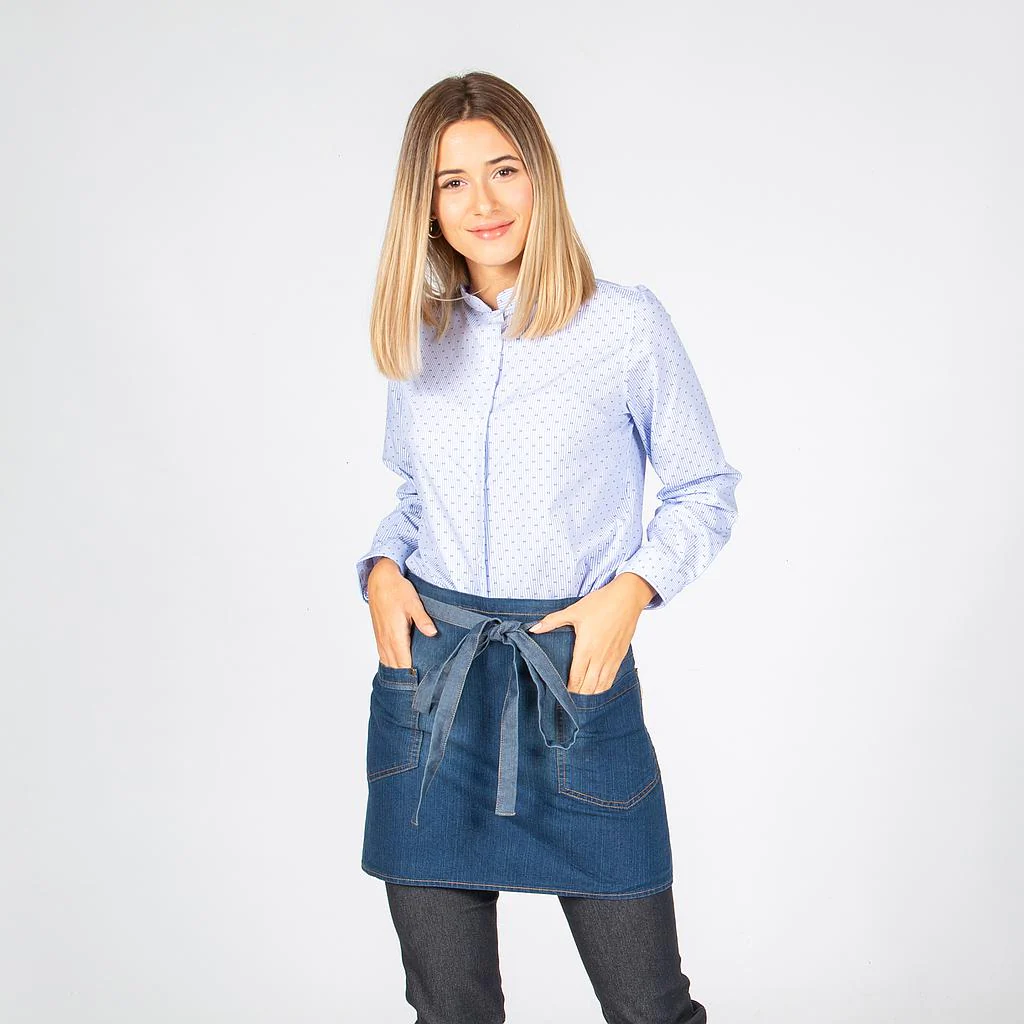 Avental Curto Jeans Numiren