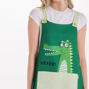 Avental Educadora Crocodilo