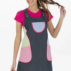 Avental Educadora texano c cores