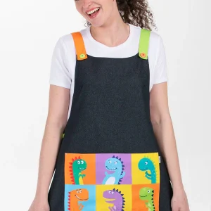 Avental Texano Dinossauros