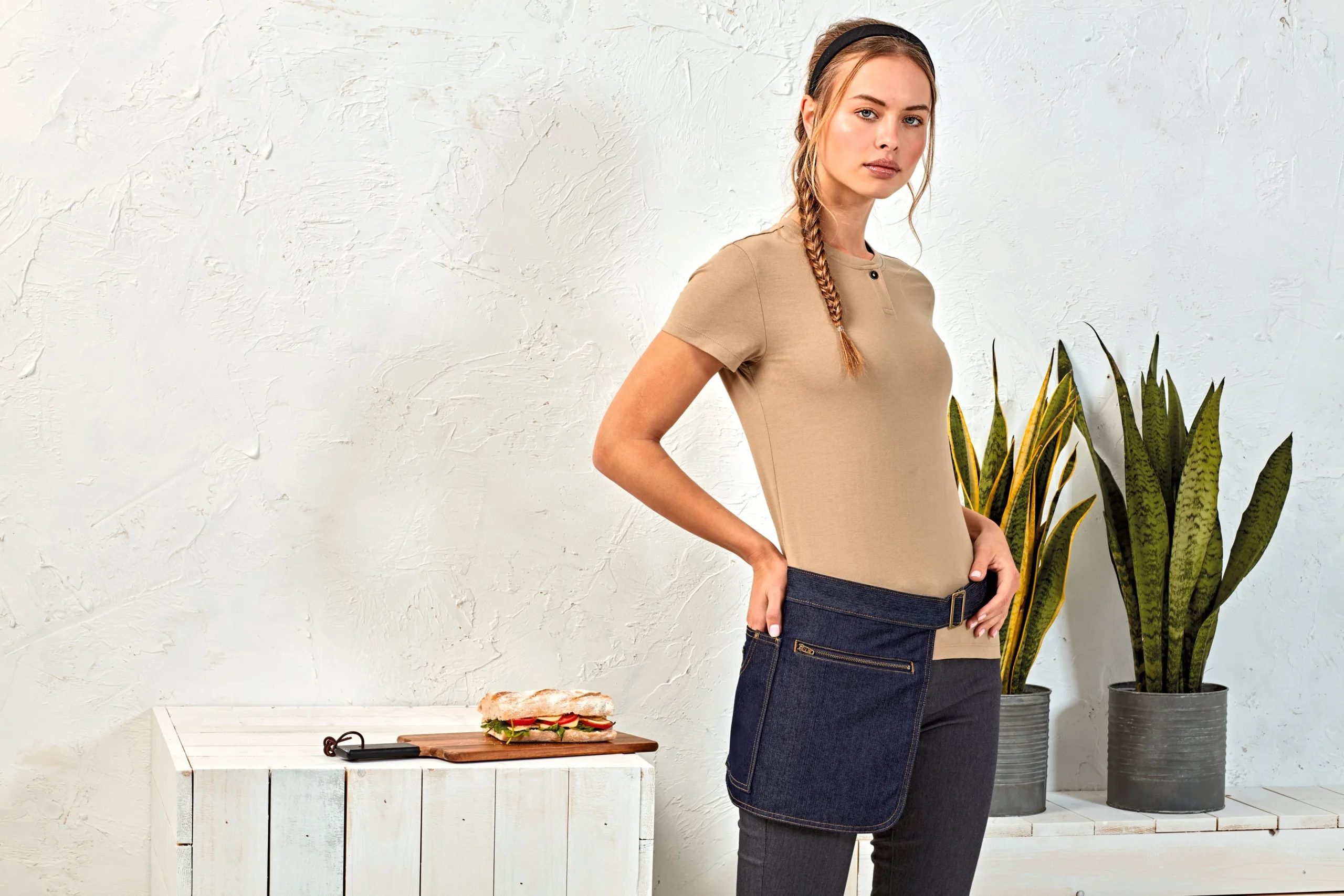 Avental cinta / algibeira "metro"