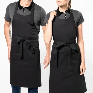 Avental de algodão lavável a alta temperatura