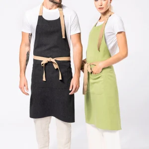 Avental eco-responsável unissexo