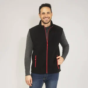 Doudoune sans manches polaire contrasté - ADRIATIC