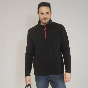 Polaire col zippé contrasté - PERSIC