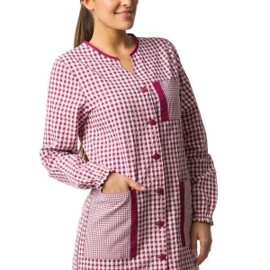 Bata Educadora Quadradinhos cbolsos com abas