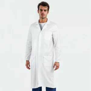 Bata com botões Automáticos 100% ALGODÃO