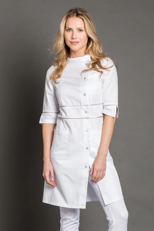 Bata comprida para serviços, farmácia, estética e saúde – Image 4