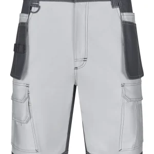 Bermudas Bicolor Multibolsos Canvas Stretch