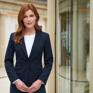 Blazer Slim Fit em Jacarandá