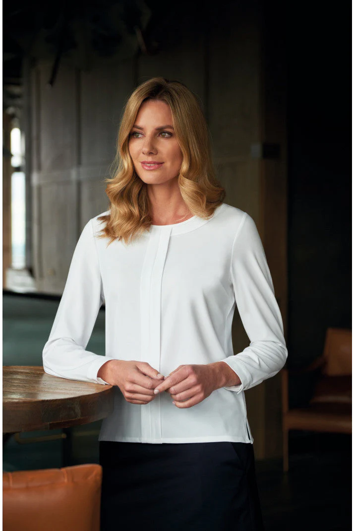 Blusa crepe da China Riola – Image 2