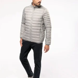 Blusão acolchoado leve de homem