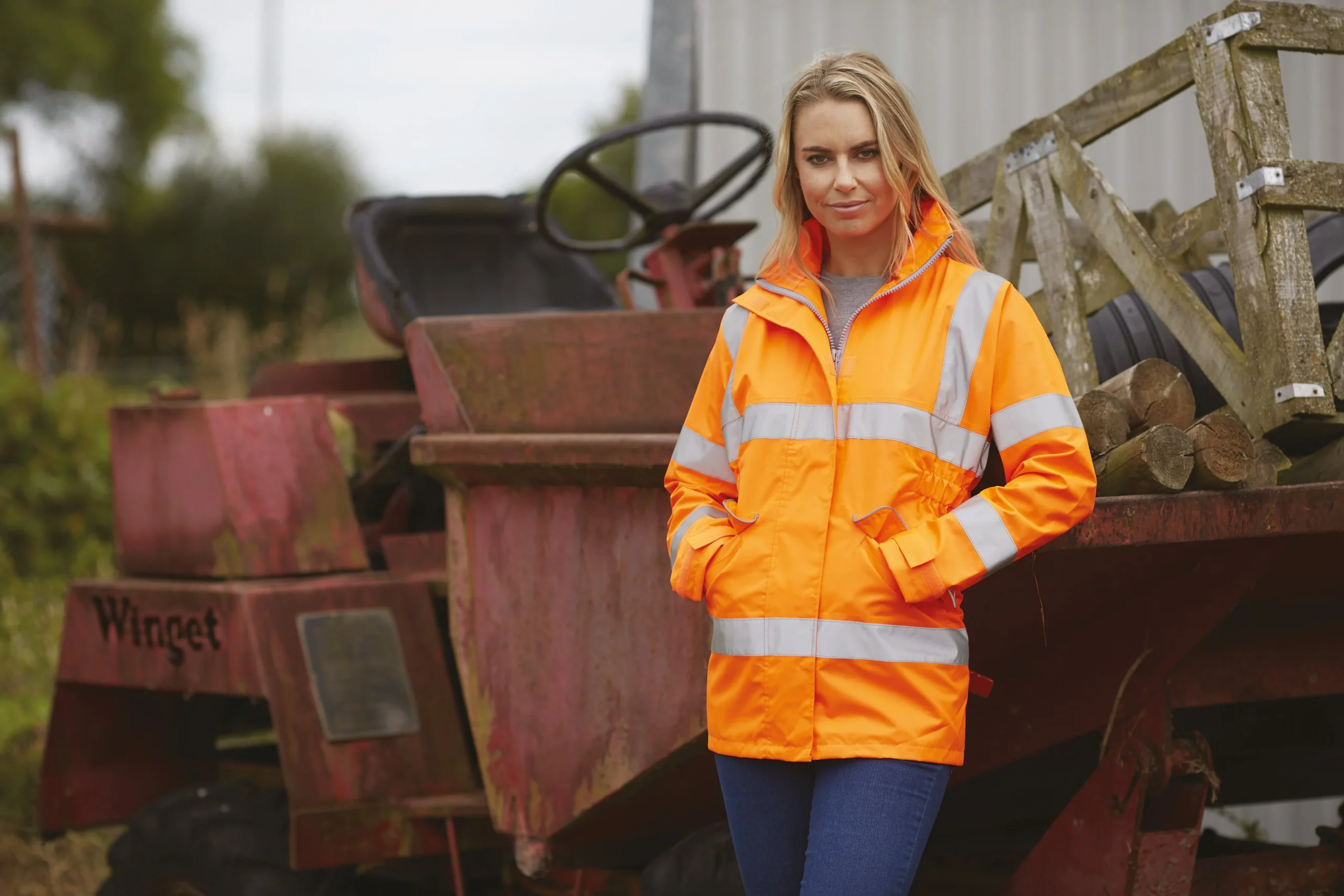 Blusão de senhora de alta visibilidade “Management” – Image 5