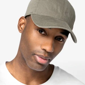 Boné eco-responsável com aspecto lavado unissexo