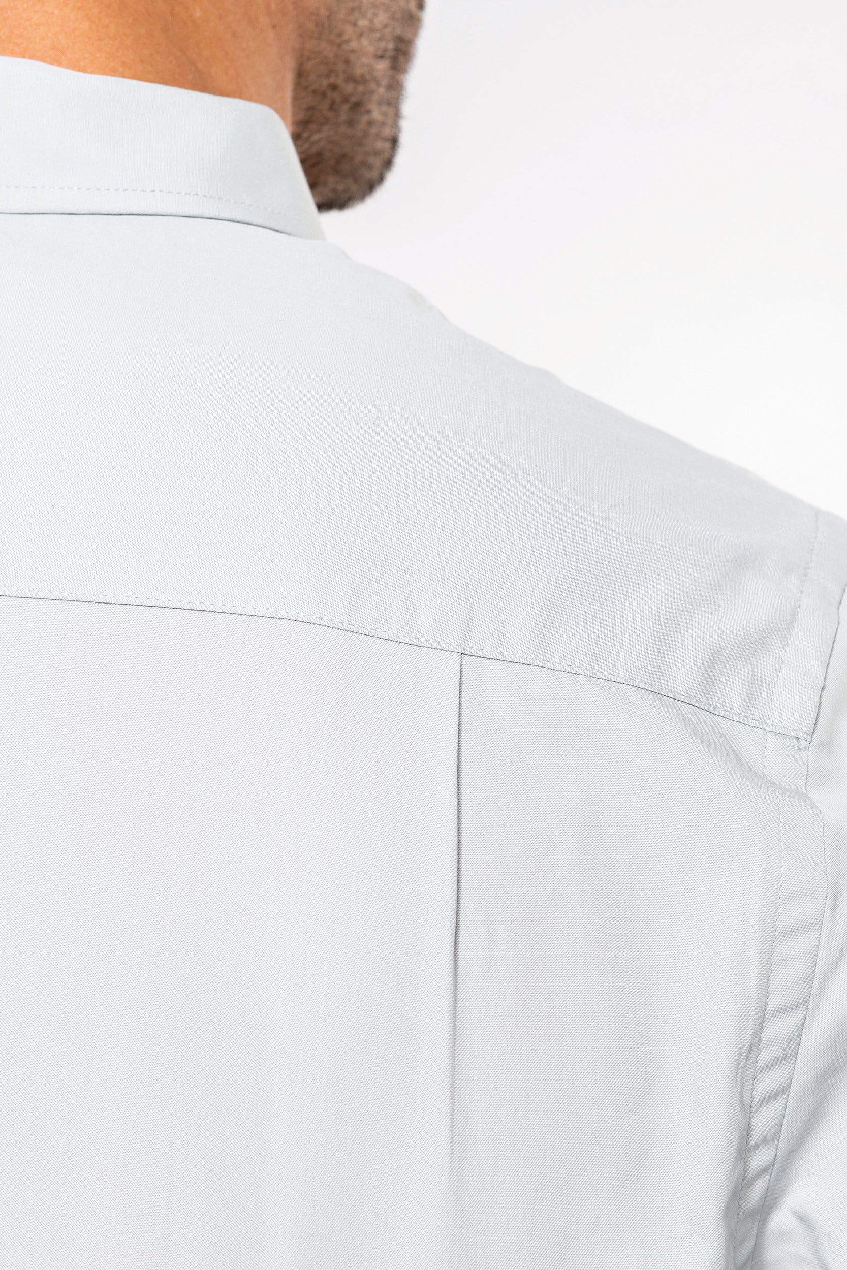 CAMISA MANGA COMPRIDA EM POPELINE DE TRATAMENTO FÁCIL – Image 9