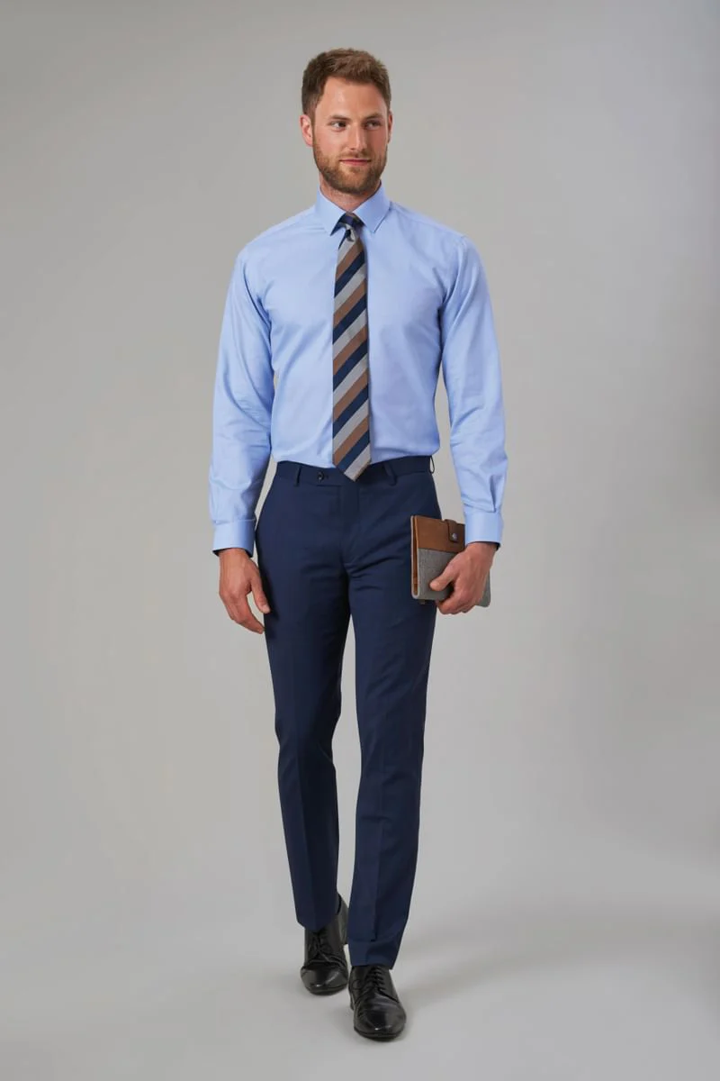 Calça Cassino Check Slim Fit – Image 3