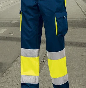 Calças Multibolsos de Alta Visibilidade Alfaro