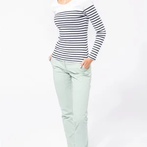 Calças chino de senhora Aveludadas (cores 1/2)