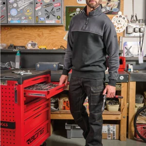 Calças de ganga multibosos de homem