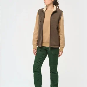 Calças de trabalho multibolsos de senhora