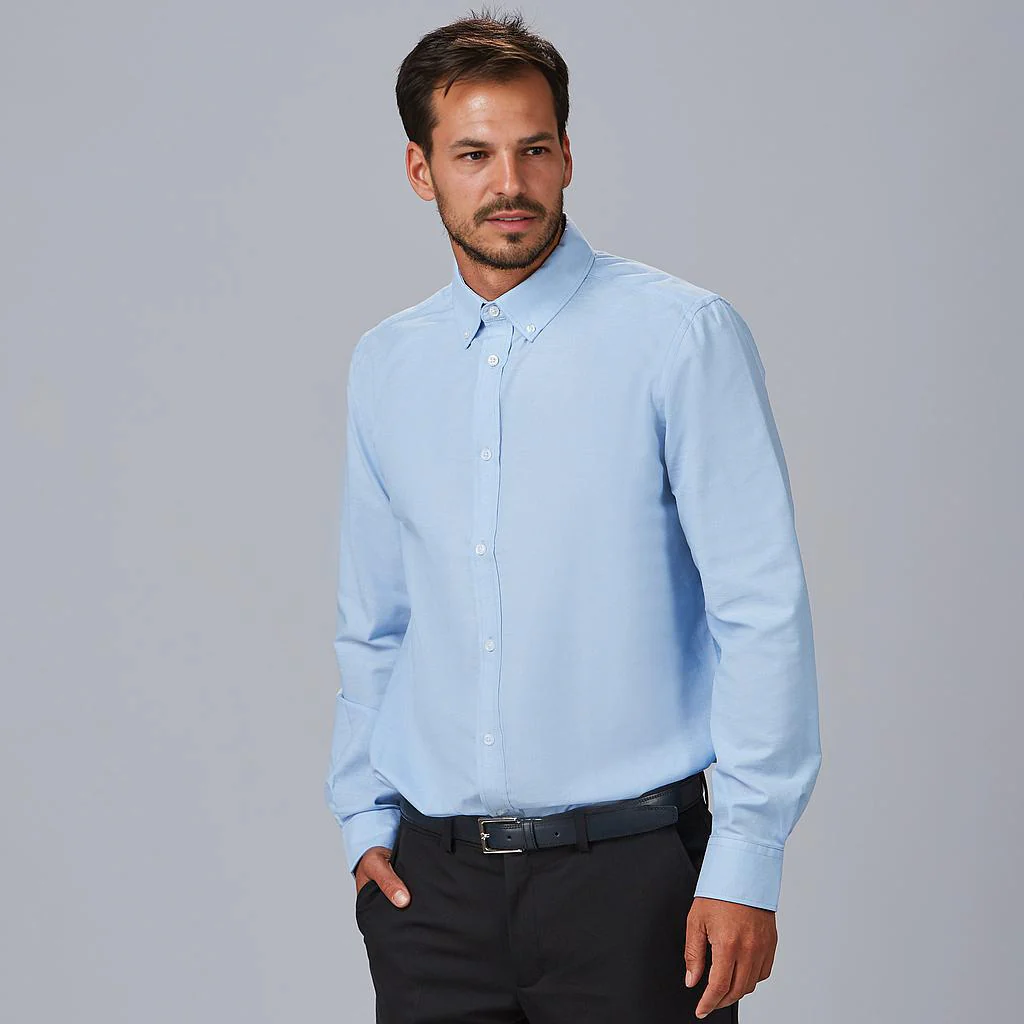 Camisa Homem Oxford Slim Fit – Image 9
