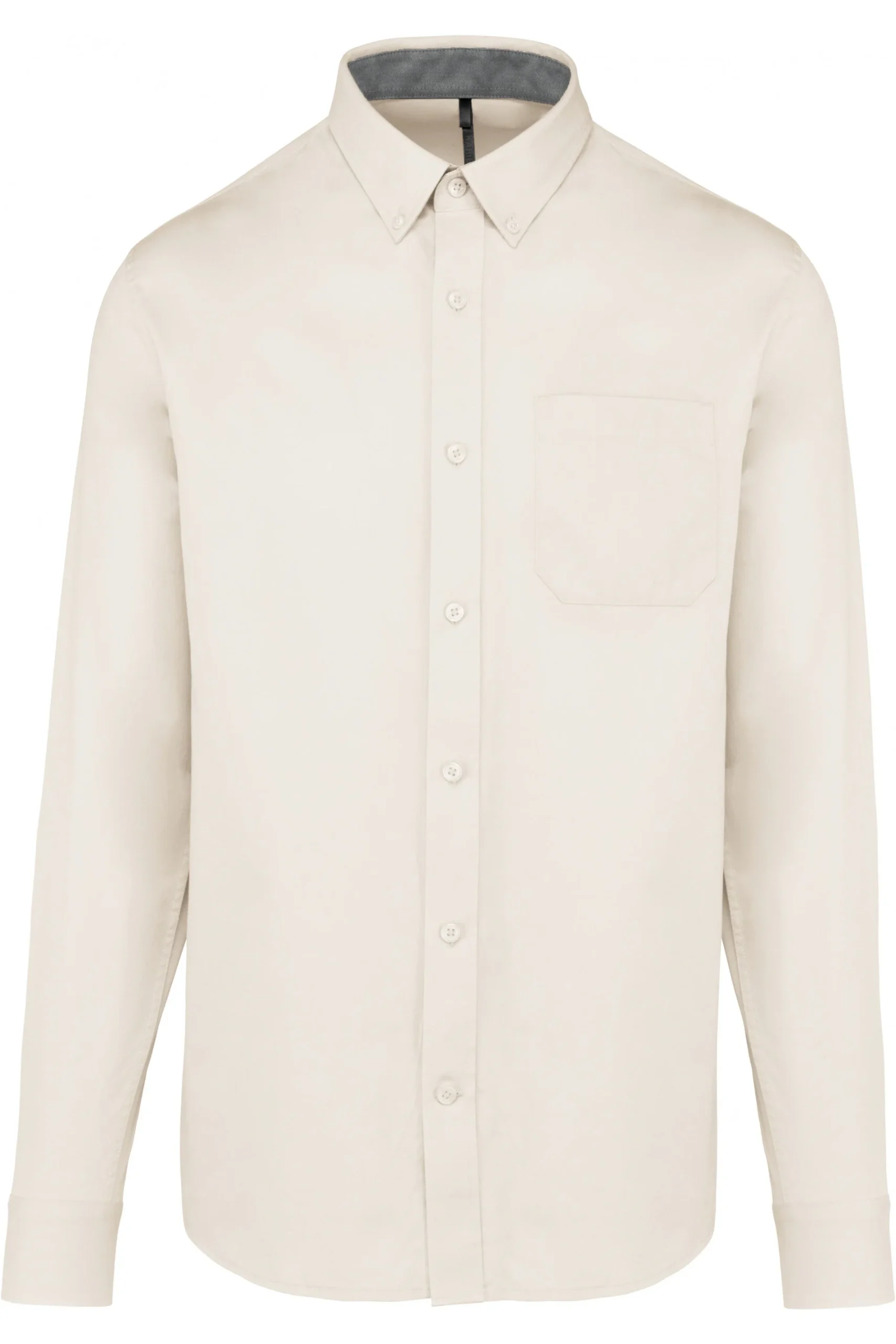 Camisa de homem de manga comprida em sarja – Image 2