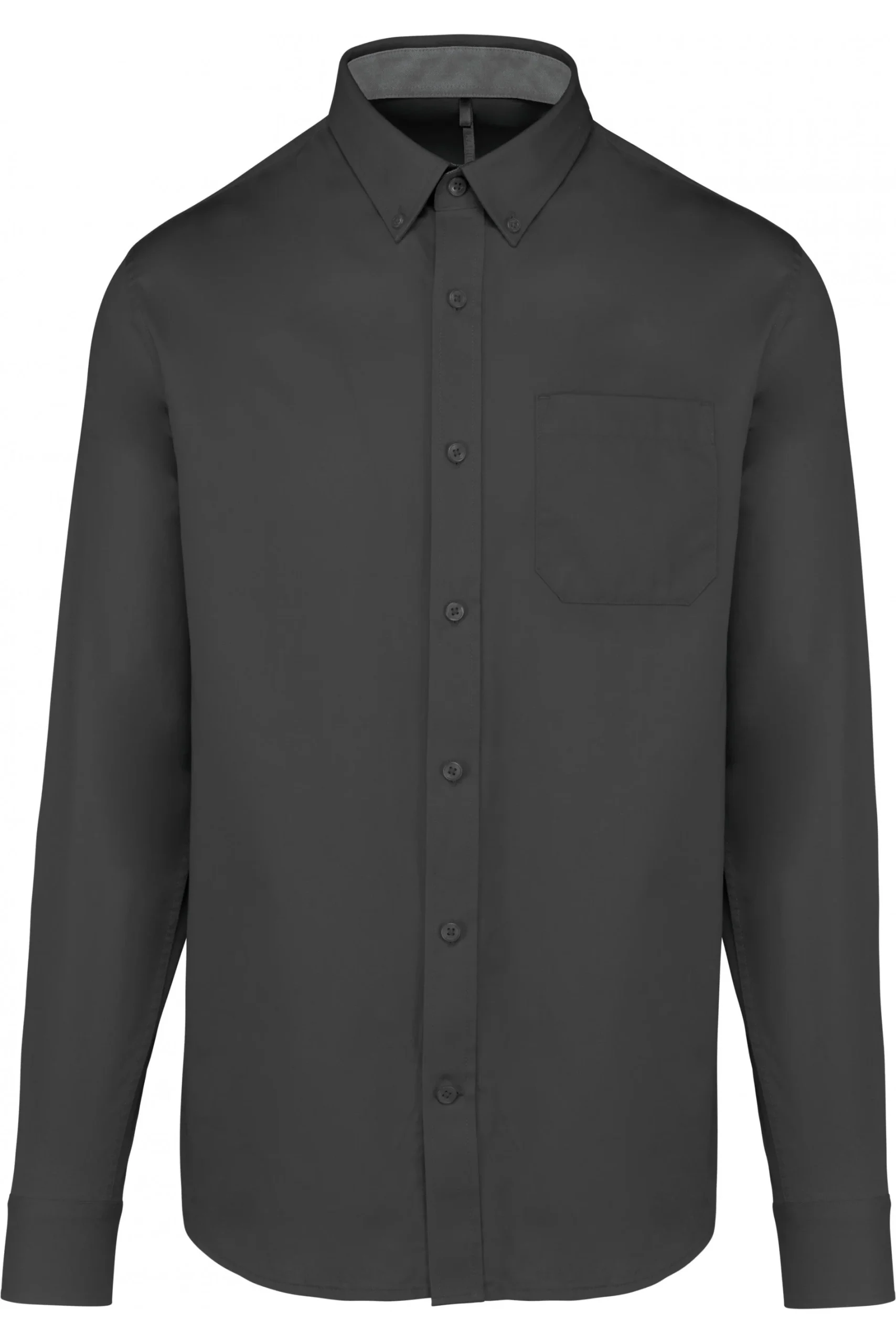 Camisa de homem de manga comprida em sarja – Image 4