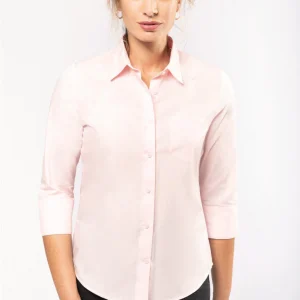 Camisa de senhora Mariana de mangas 3/4