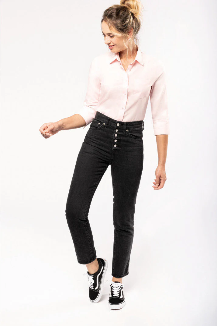 Camisa de senhora Mariana de mangas 3/4 – Image 5