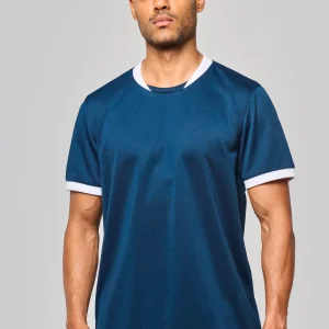 Camisola de rugby de manga curta unissexo