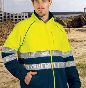Casaco Polar de Alta Visibilidade Coruña