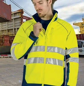 Casaco Softshell de Alta Visibilidade Anápolis
