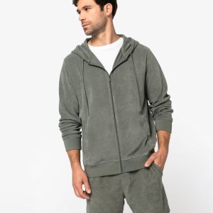 Casaco Sweatshirt Turca Eco com Capuz e Fecho - Homem