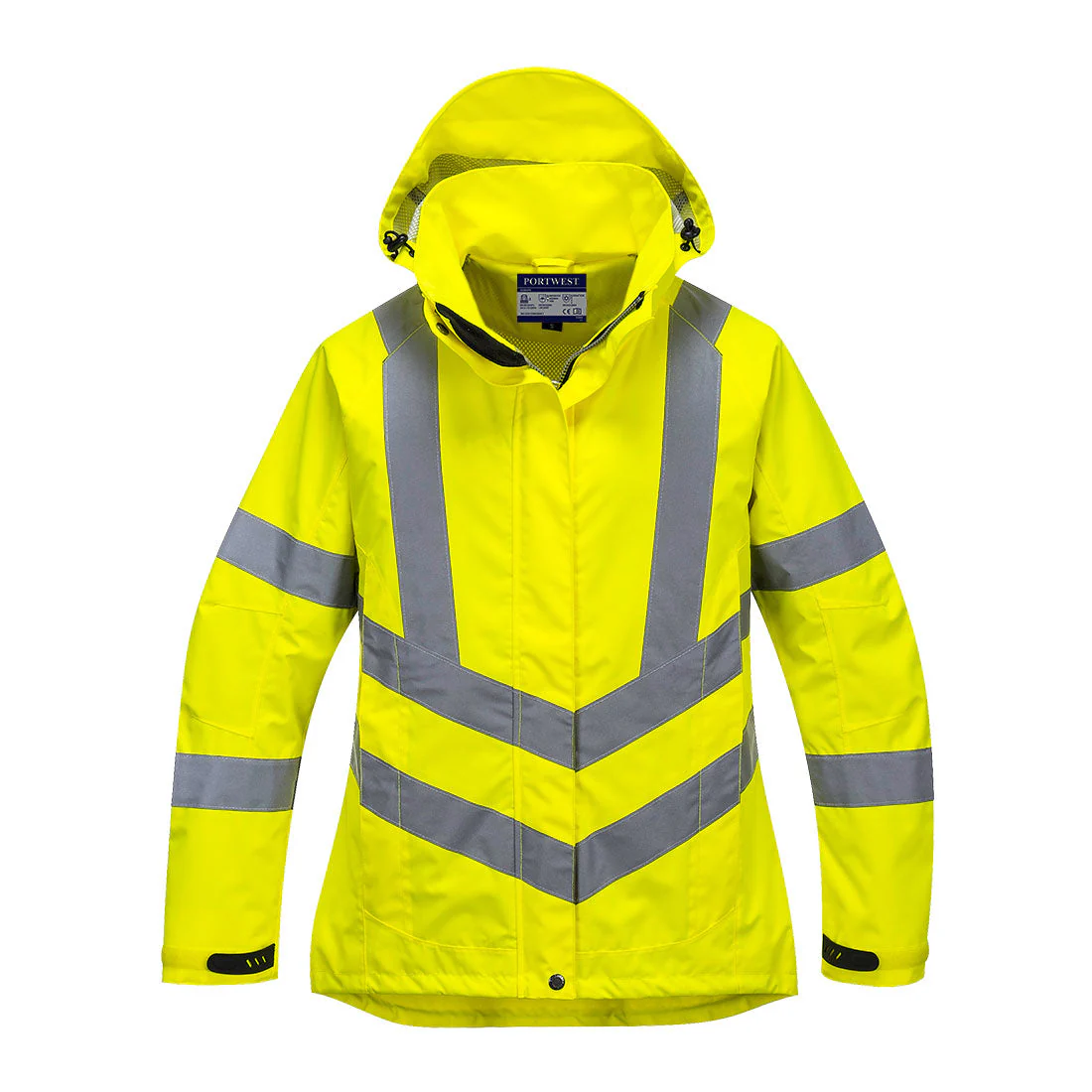 Casaco de chuva respirável Hi-Vis para mulher – Image 4