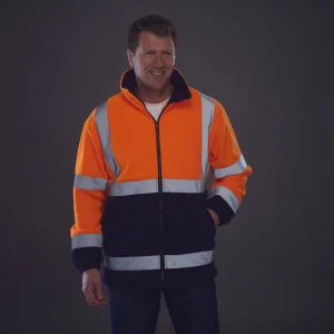 Casaco polar de alta visibilidade