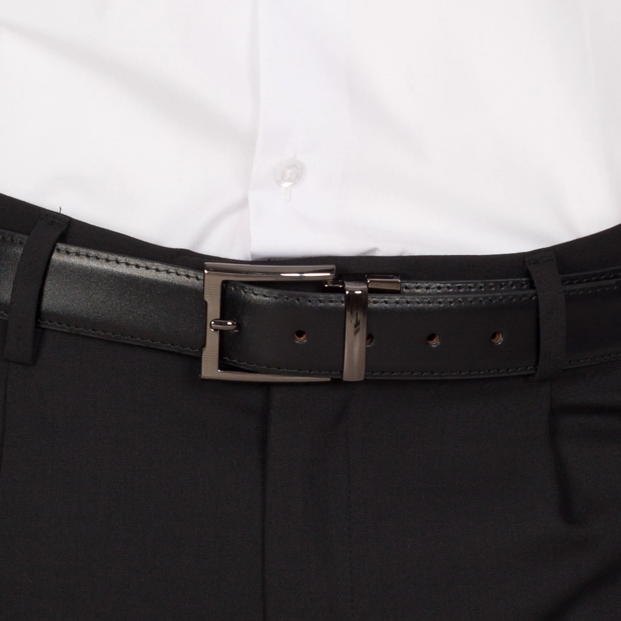 Cinto Masculino Couro Reversível – Image 3