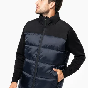 Colete Acolchoado Bicolor Unisexo