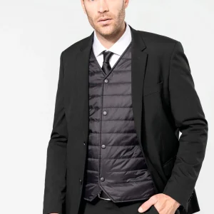 Colete acolchoado leve de homem