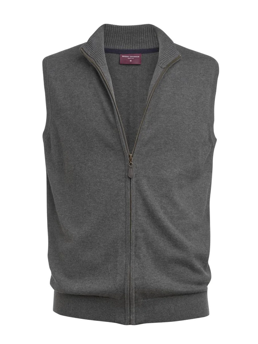 Colete com zíper de malha Lincoln – Image 5