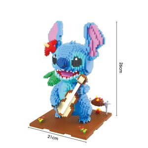 Blocs Stitch 3D Guitare