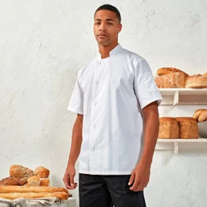 Jaleca de chef de cozinha de manga curta “Essential”