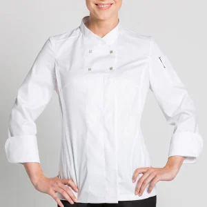 Jaleca feminina de alta qualidade. Manga longa