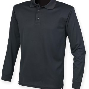 POLO COOLPLUS® DE MANGA COMPRIDA