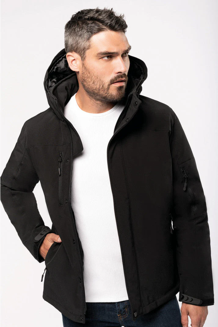 Parka Softshell acolchoada com capuz – Image 6