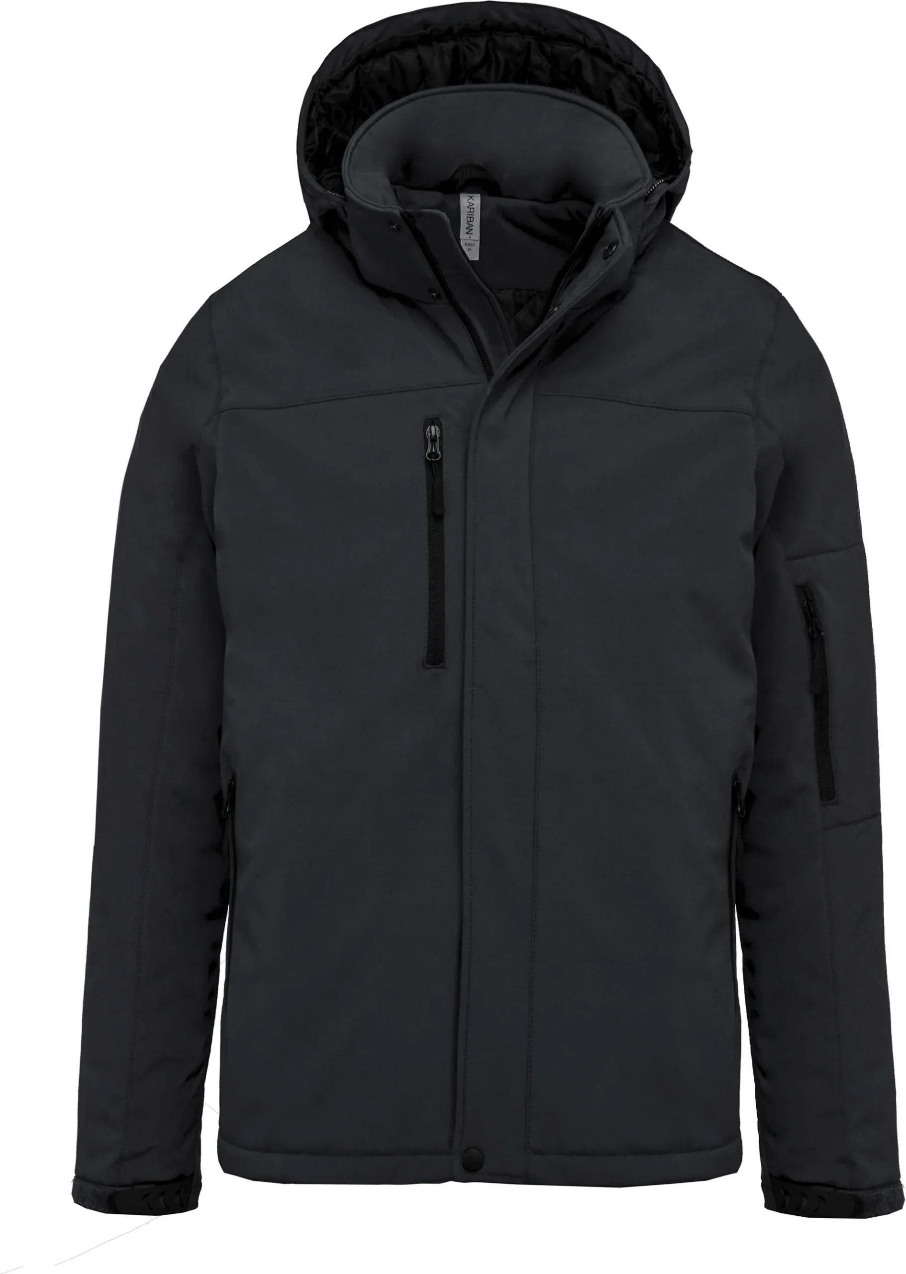 Parka Softshell acolchoada com capuz – Image 9